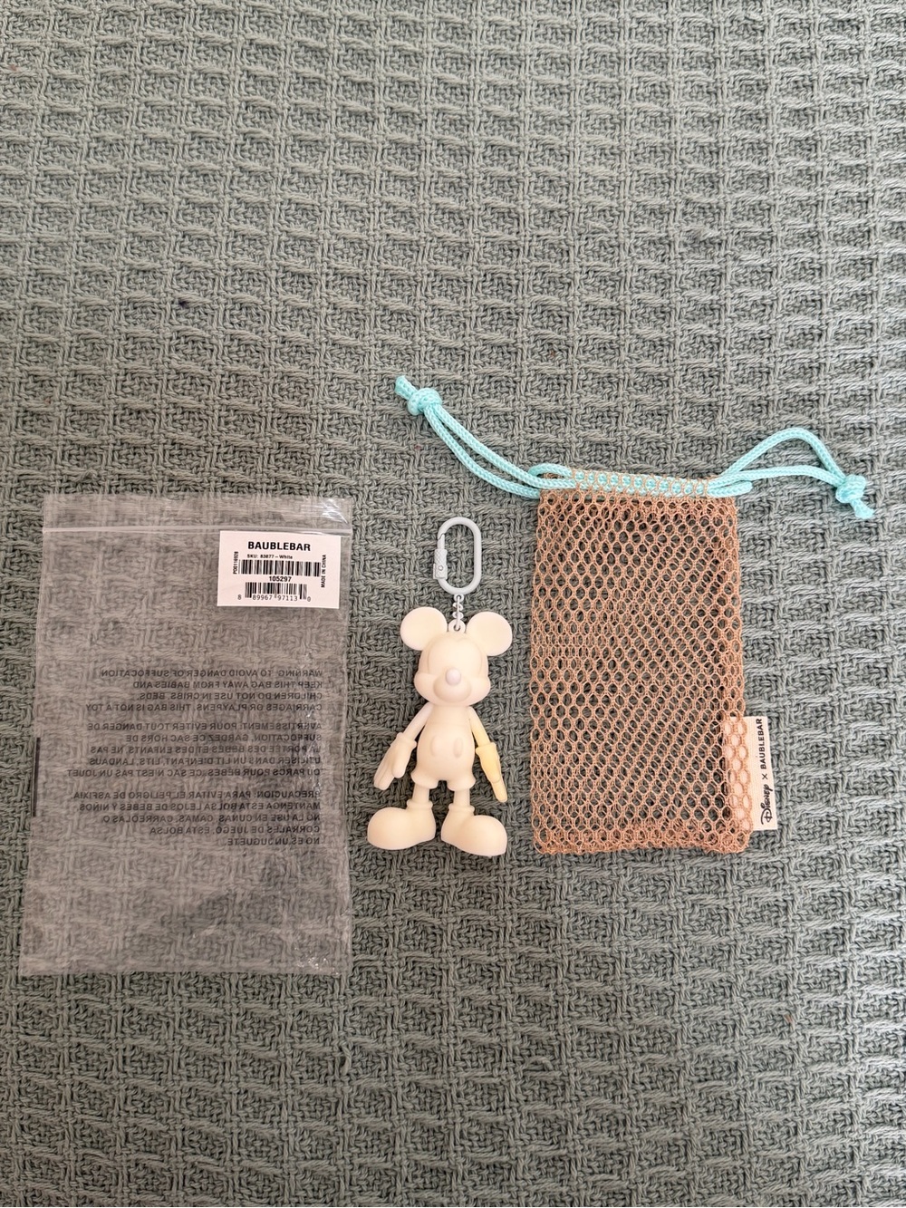 NWT Disney BaubleBar Mickey charm